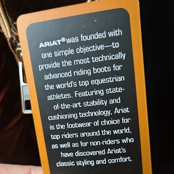 Ariat Brown Heeled Boots - Picture 13 of 16